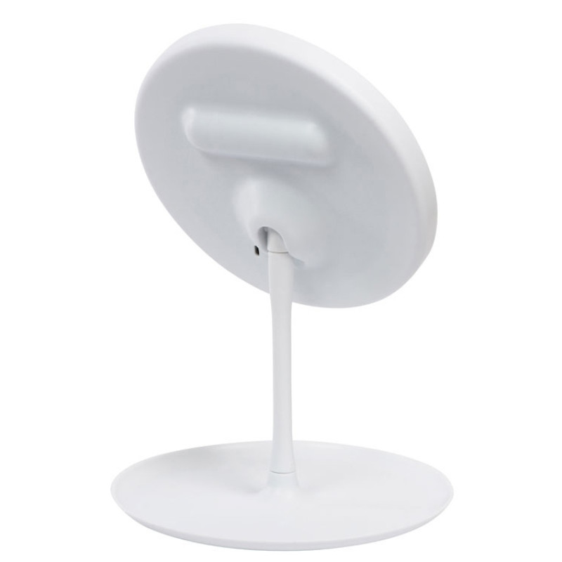 Косметическое зеркало с LED-подсветкой "Beautific", белый