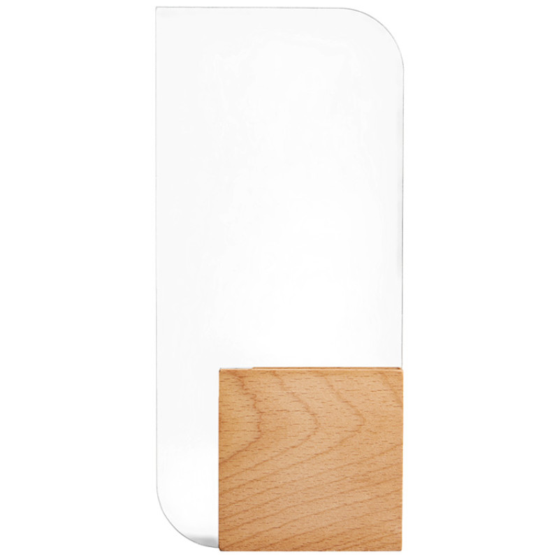 Награда из акрила с деревянным основанием "Valor"