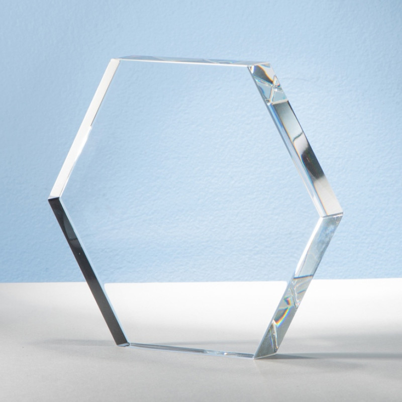 Награда "Hexagon", прозрачный