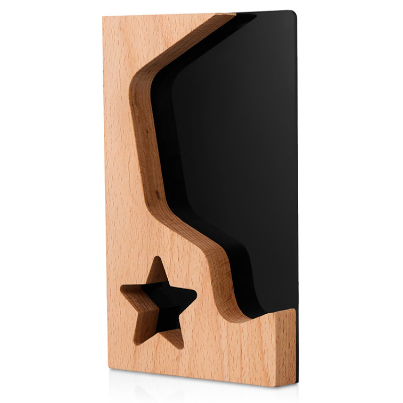 Награда из бука и акрила "Starburst" Награда из бука и акрила "Starburst"