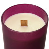 Свеча соевая ароматическая в стекле "Niort", бордовая