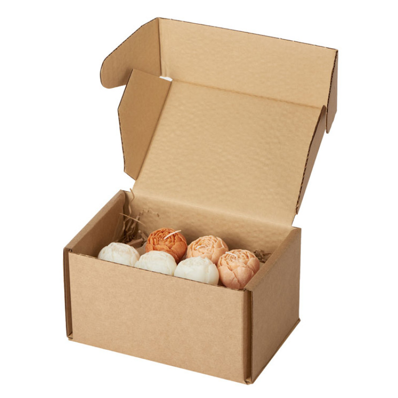 Набор свечей на подставке "Пионы"