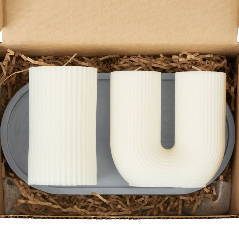 Набор свечей на подставке "Aris"