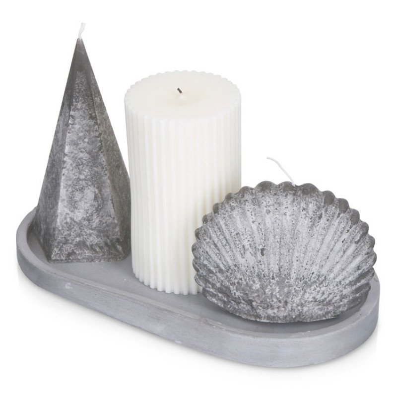 Набор свечей на подставке "Posh"