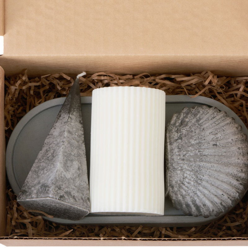 Набор свечей на подставке "Posh"