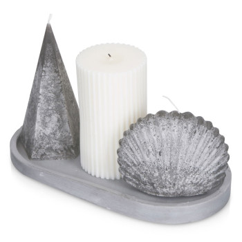 Набор свечей на подставке "Posh"