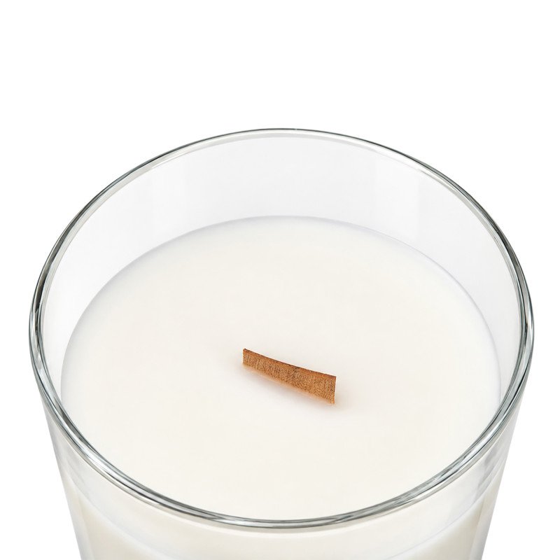 Ароматическая свеча в прозрачном стакане, спелая вишня, 190 мл, прозрачный