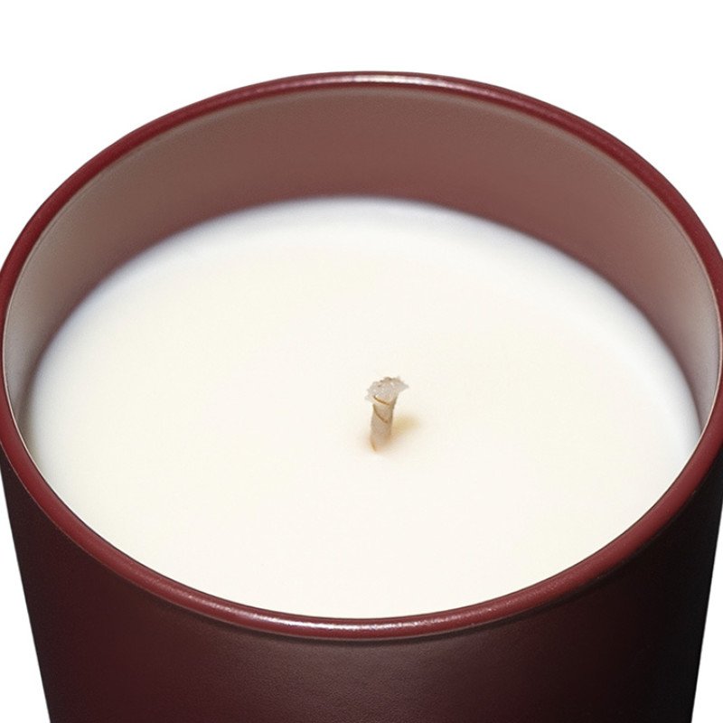 Ароматическая свеча в бордовом стакане Sunset, коллекция Exclusive, 250 мл (без лого LM)