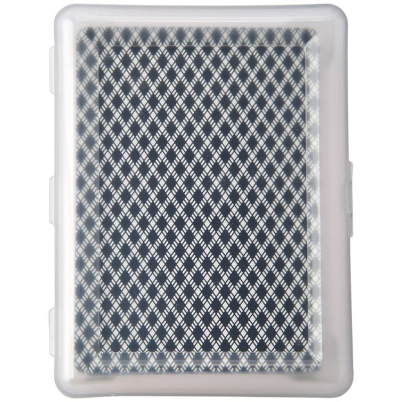 Карточная игра Reno в чехле, прозрачный/черный Карточная игра Reno в чехле, прозрачный/черный