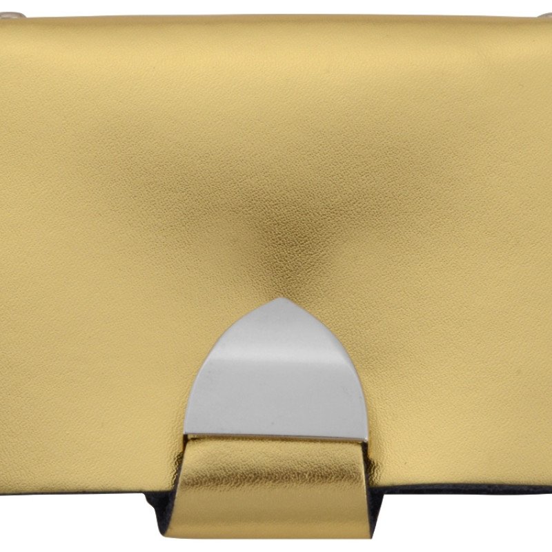 Набор «Чувства»: шариковая ручка, зеркало, визитница, золотистый (Р)