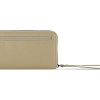 Кошелёк женский BUGATTI ЭЛЬЗА | ELSA, с защитой данных RFID, песочного цвета, воловья кожа/полиэстер, 18,7х2х10 см