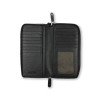 Кошелёк женский BUGATTI ЭЛЬЗА | ELSA, с защитой данных RFID, чёрный, воловья кожа/полиэстер, 19х3х10,5 см