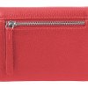 Кошелёк женский BUGATTI ЛИНДА | LINDA, красный, натуральная воловья кожа, 12х3х9,5 см