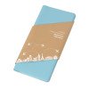 Дорожный органайзер Weekend из ПВХ, голубой Дорожный органайзер Weekend из ПВХ, голубой