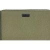 Кошелёк женский BUGATTI СИНА | SINA, зеленый, воловья кожа/полиэстер, 19х3х11 см