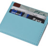 Чехол для карточек и купюр Weekend из ПВХ, голубой