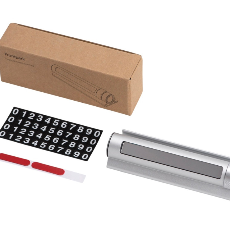 Парковочная табличка «Frontpark», серебристый