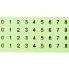 Табличка «Tempark» с номером телефона для временной парковки с подсветкой, черный