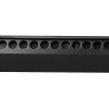 Табличка «Tempark» с номером телефона для временной парковки с подсветкой, черный