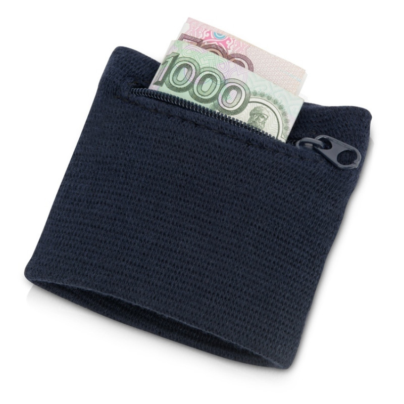 Напульсник "Run", темно-синий