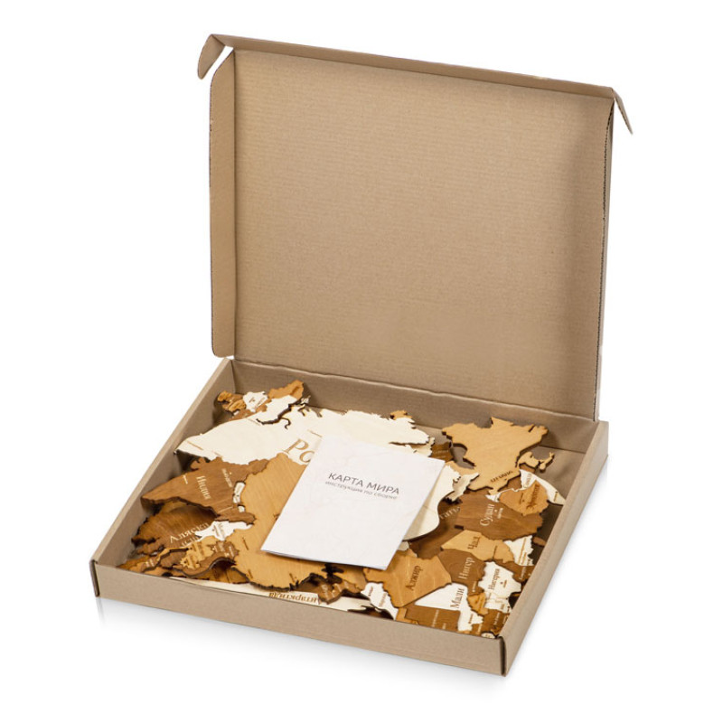 Интерьерная карта мира "World"