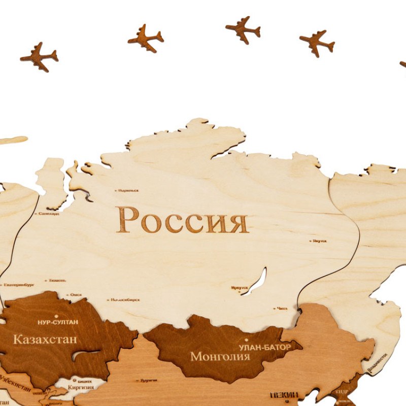 Интерьерная карта мира "World"