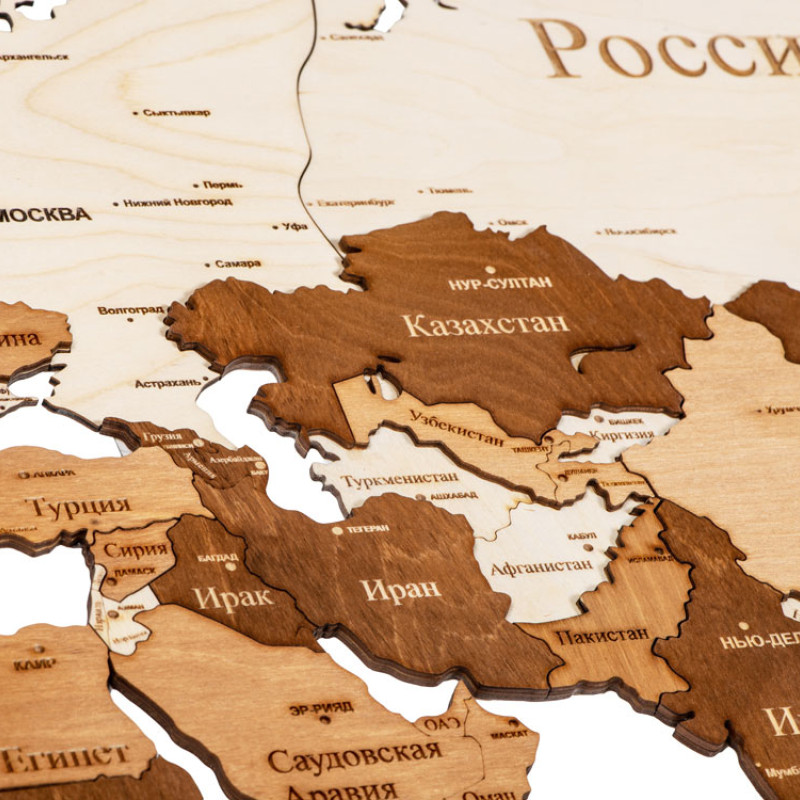 Интерьерная карта мира "World"