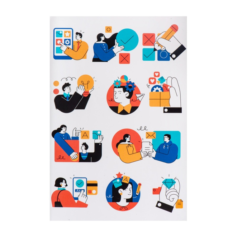 Стикерпак, А4