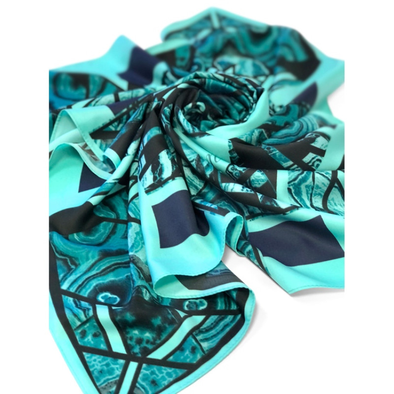 Платок «Малахитовая шкатулка»