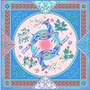 Платок «Северное сияние»