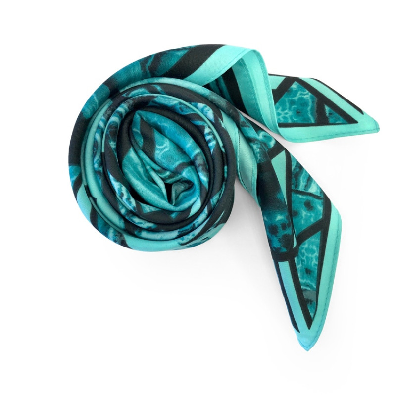 Платок «Малахитовая шкатулка»