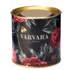 Платок «Русские сезоны» темно-синий. Varvara