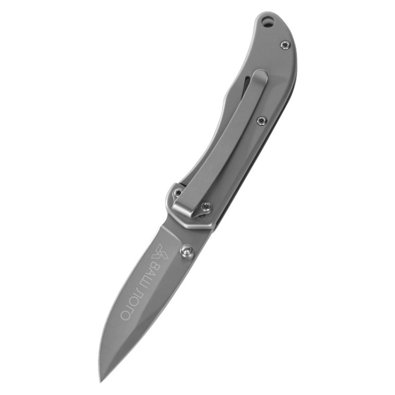 Складной нож Peak, матовый серебристый