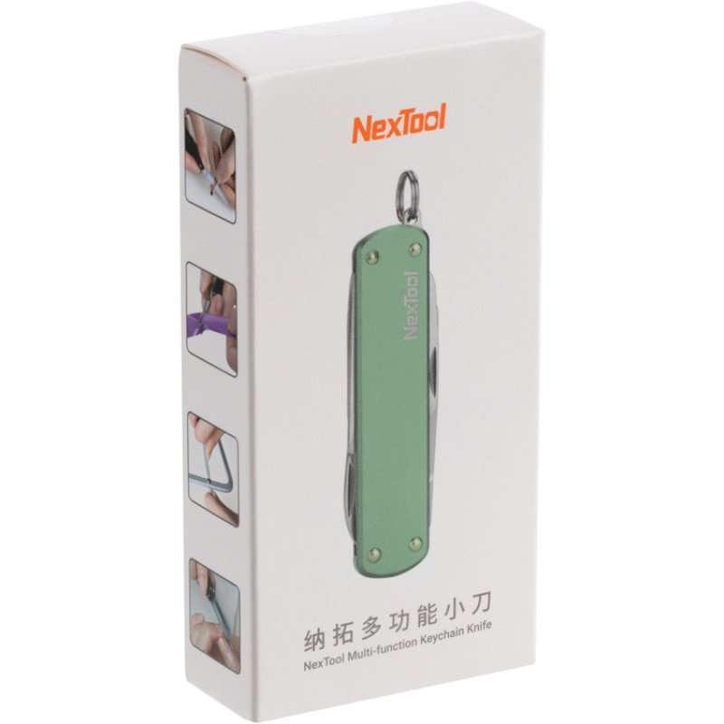 Нож-брелок Nextool Mini, зеленый (NE0143)
