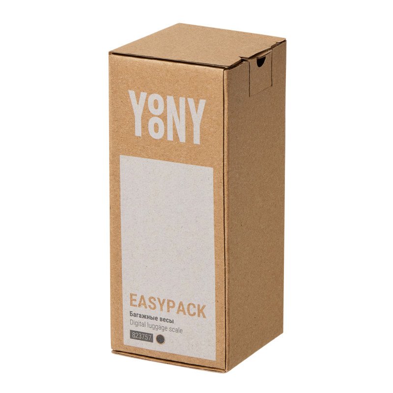 Багажные весы "EasyPack", черный Багажные весы "EasyPack", черный
