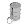 Брелок-рулетка "Баррель", 1 м., серебристый Брелок-рулетка "Баррель", 1 м., серебристый