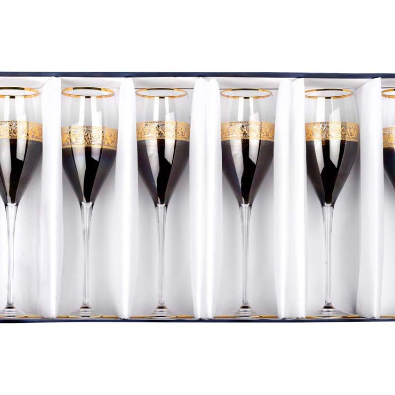 Набор бокалов для шампанского «Несомненный успех» (Р)