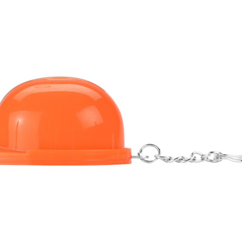 Брелок-открывалка "Каска", оранжевый