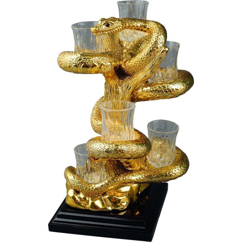 Настольный набор для водки «За ваше здоровье» Chinelli Настольный набор для водки «За ваше здоровье» Chinelli