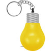 Брелок-рулетка для ключей "Лампочка", желтый/серебристый Брелок-рулетка для ключей "Лампочка", желтый/серебристый