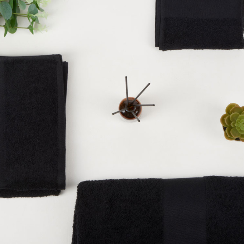 Полотенце Terry L, 450, черный Полотенце Terry L, 450, черный