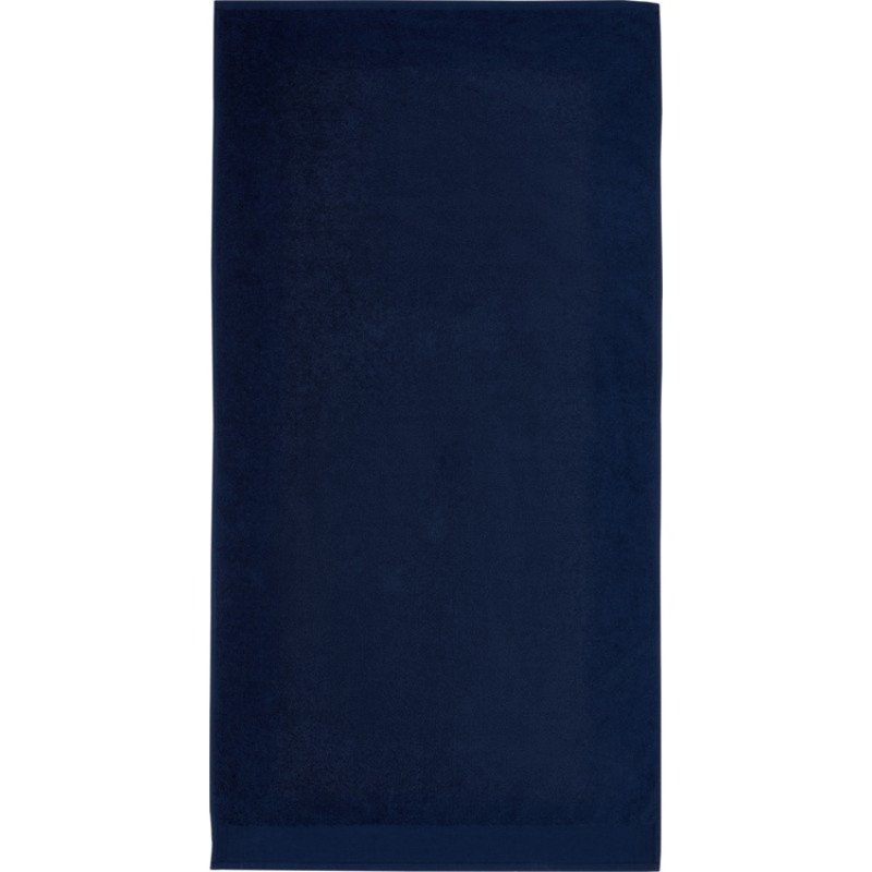 Полотенце для ванны Ellie из хлопка плотностью 550 г/м2 и размером 70x140 см, темно-синий