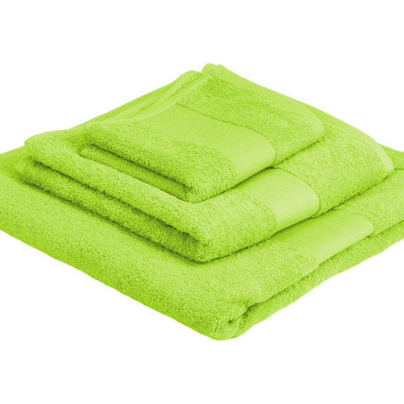 Полотенце Terry L, 450, зеленое яблоко