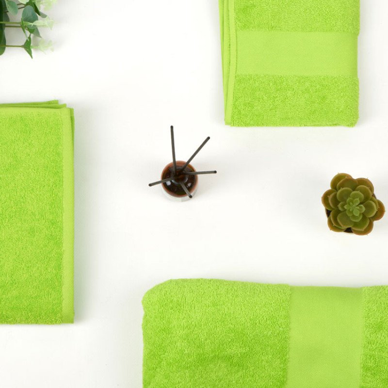 Полотенце Terry L, 450, зеленое яблоко