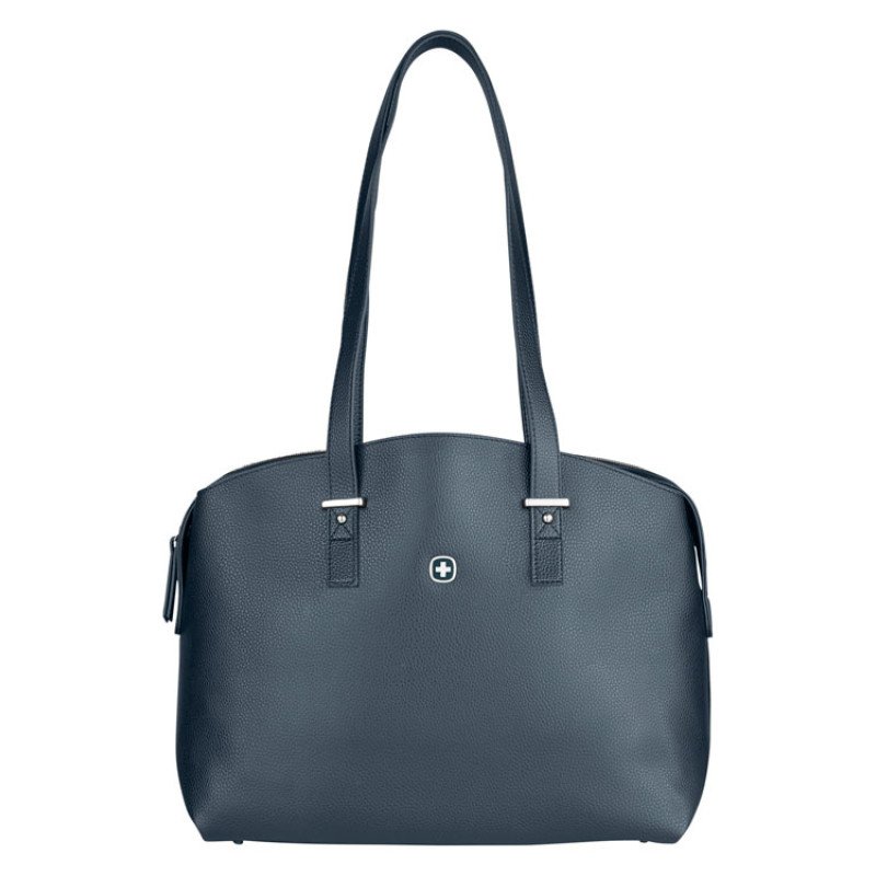 Сумка женская WENGER RosaElli с карманом для ноутбука 14", синяя, полиэстер, 37 x29x19 см Сумка женская WENGER RosaElli с карманом для ноутбука 14", синяя, полиэстер, 37 x29x19 см