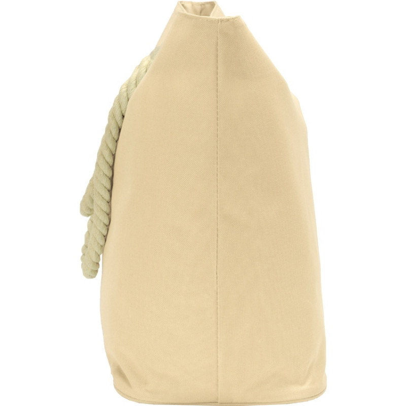 Сумка «Seaside» для шопинга и пляжа с широким дном, натуральный