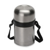 Термос для еды, 500 мл, серебристый