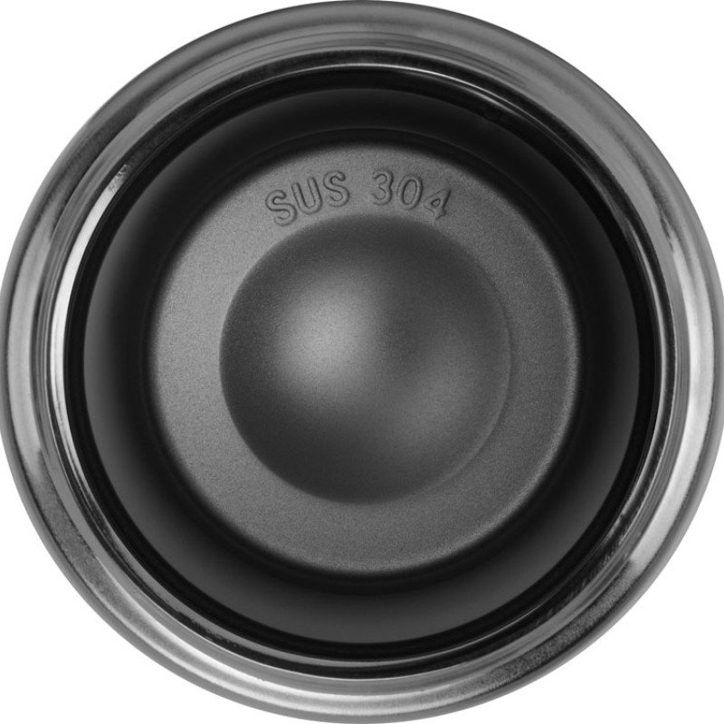 Термос «Confident Metallic» 420мл, серебристый