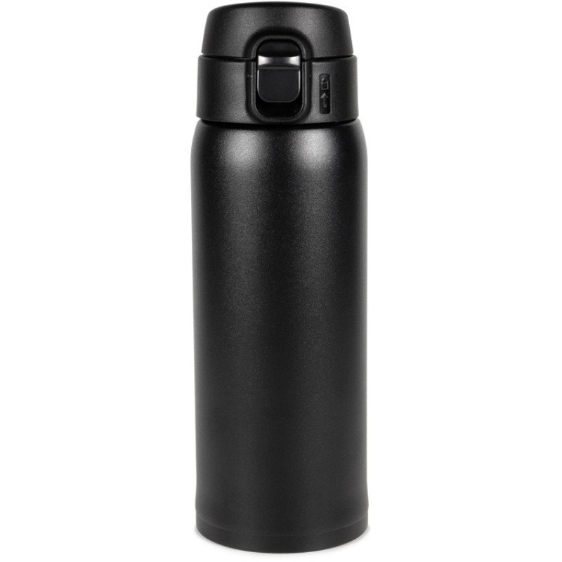 Термокружка Relaxika 701 (0,48 литра), черная (без лого)