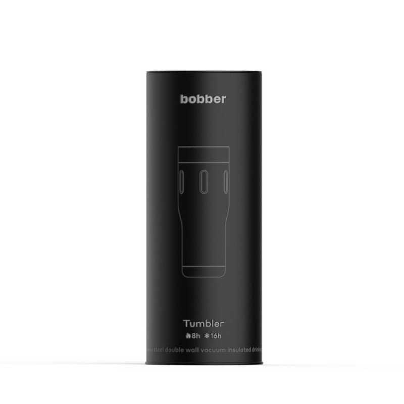 Термос питьевой, вакуумный, бытовой, тм "bobber". Объем 0,47 литра. Артикул Tumbler-470 Iced Water